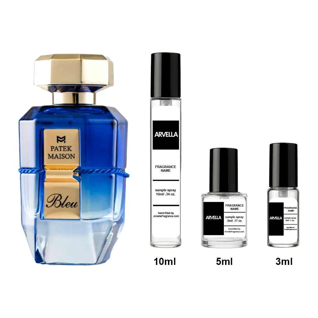 Patek Maison Prisme Bleu Sample 3ml Spray - Arvella Fragrance